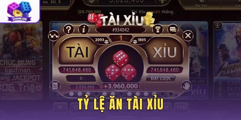 Tỷ Lệ Ăn Tài Xỉu